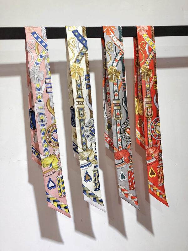 Hermes silk ribbon 5X86cm E0509131